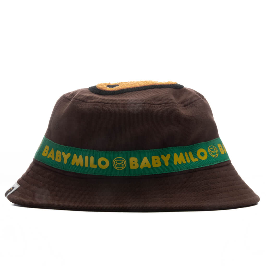 Kids Baby Milo Corduroy Bucket Hat - Brown – Feature