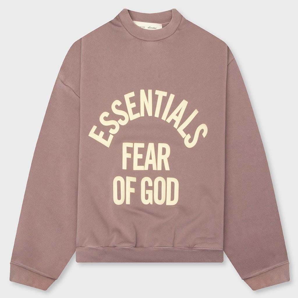 Kids Campus 90s Crewneck Sweatshirt - Faded Mauve