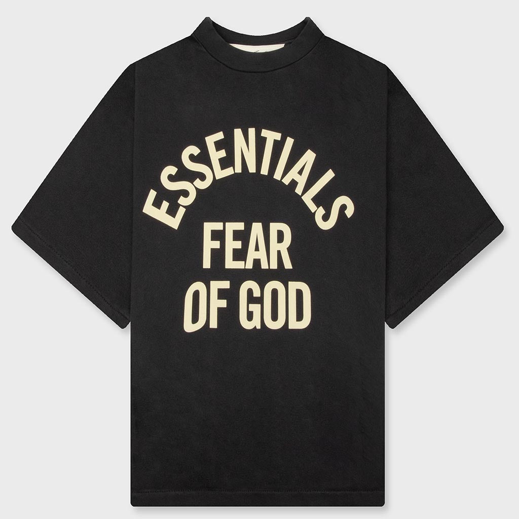 Kids Campus 90s Short Sleeve Tee - Faded Black