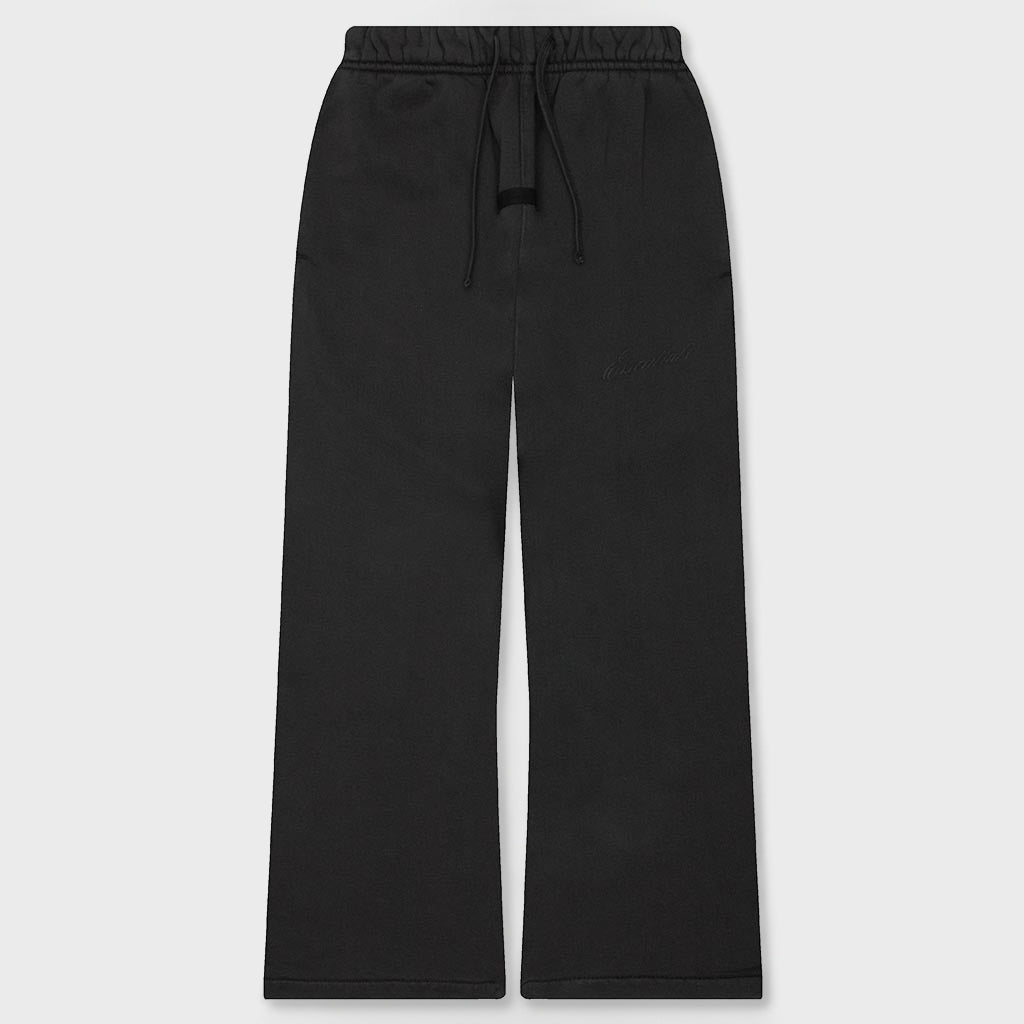 Kids Signature Flare Sweatpant - Faded Black