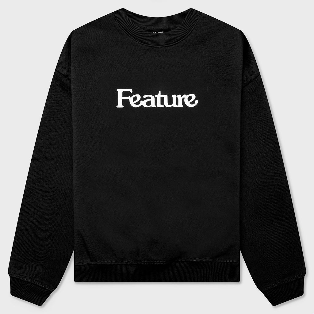 Kids Academy Crewneck - Black