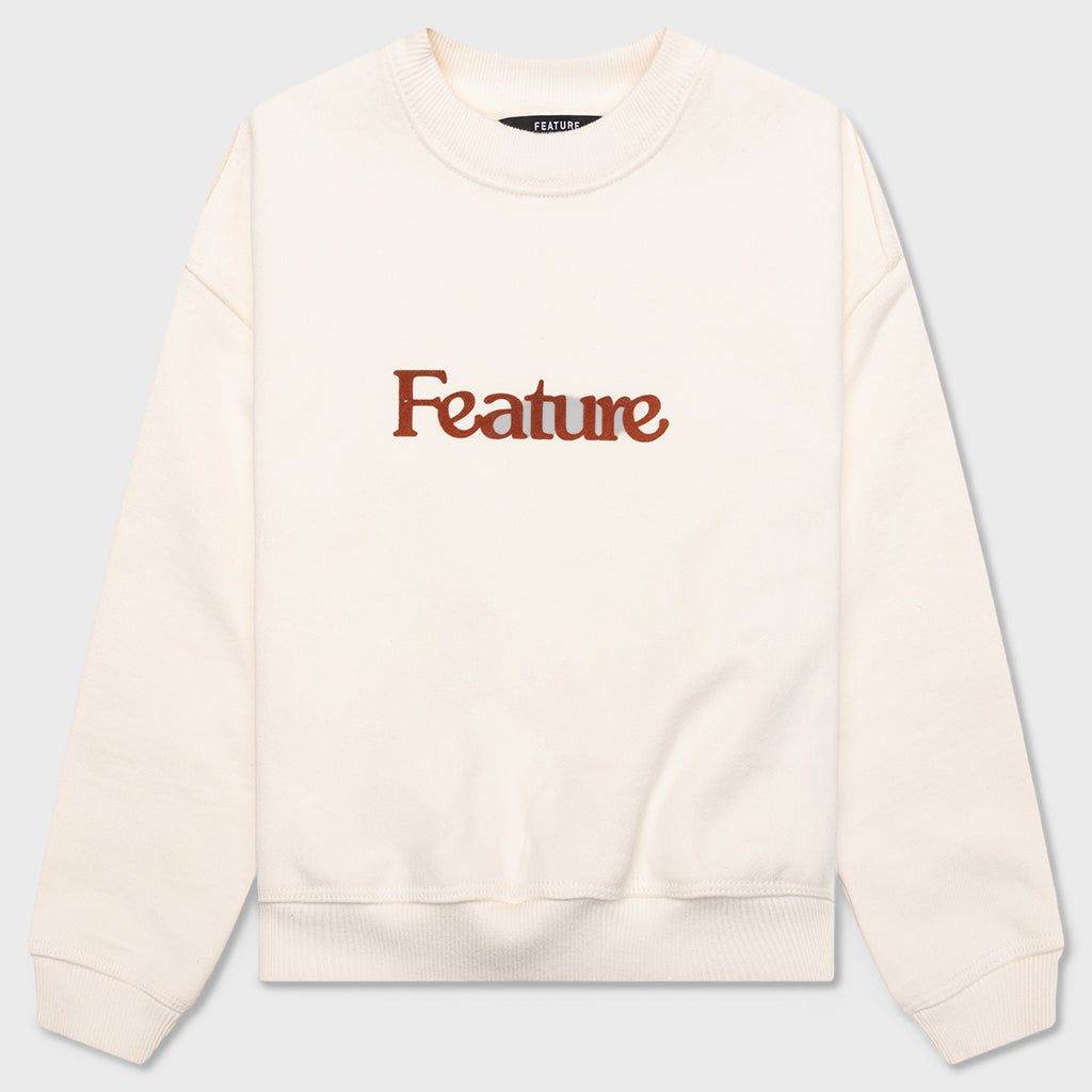 Kids Academy Crewneck - Cannoli Cream