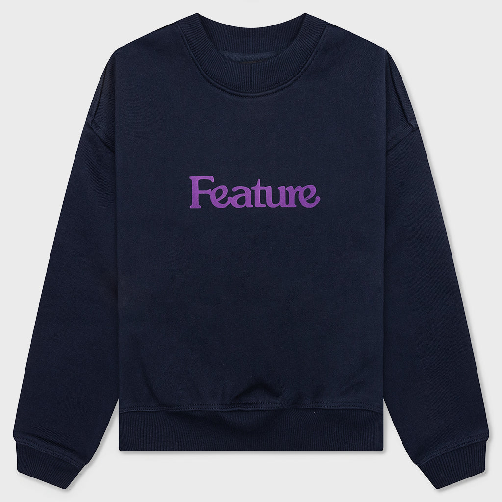 Kids Academy Crewneck - Navy Blazer