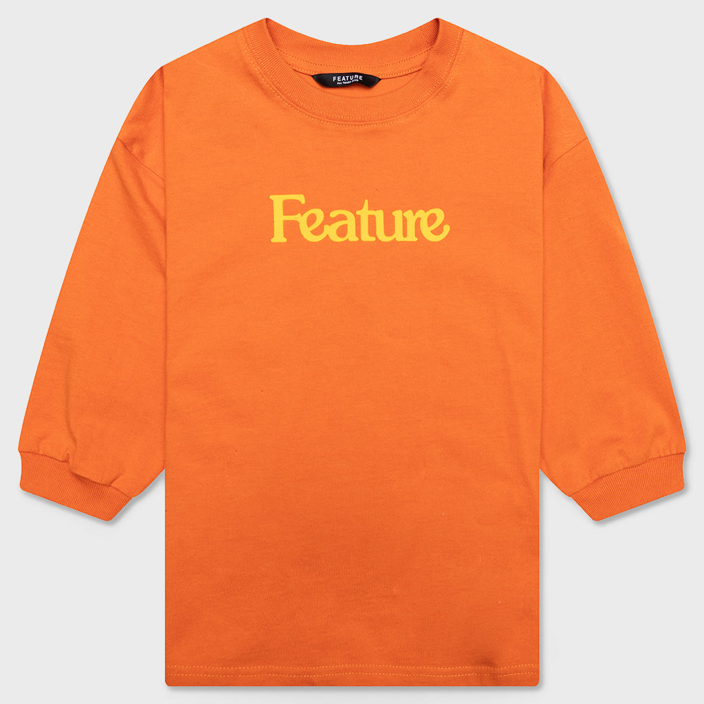 Kids Academy L/S T-Shirt - Burnt Orange