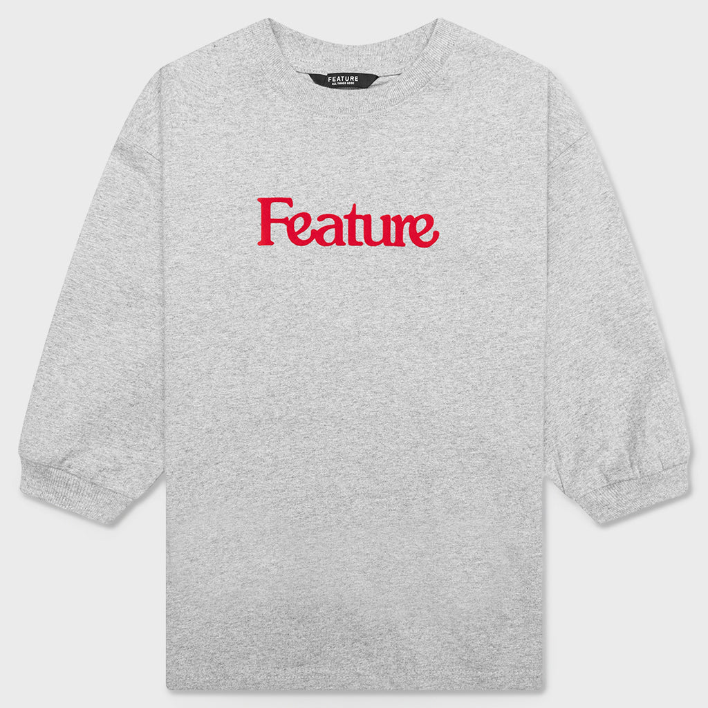 Kids Academy L/S T-Shirt - Heather Grey