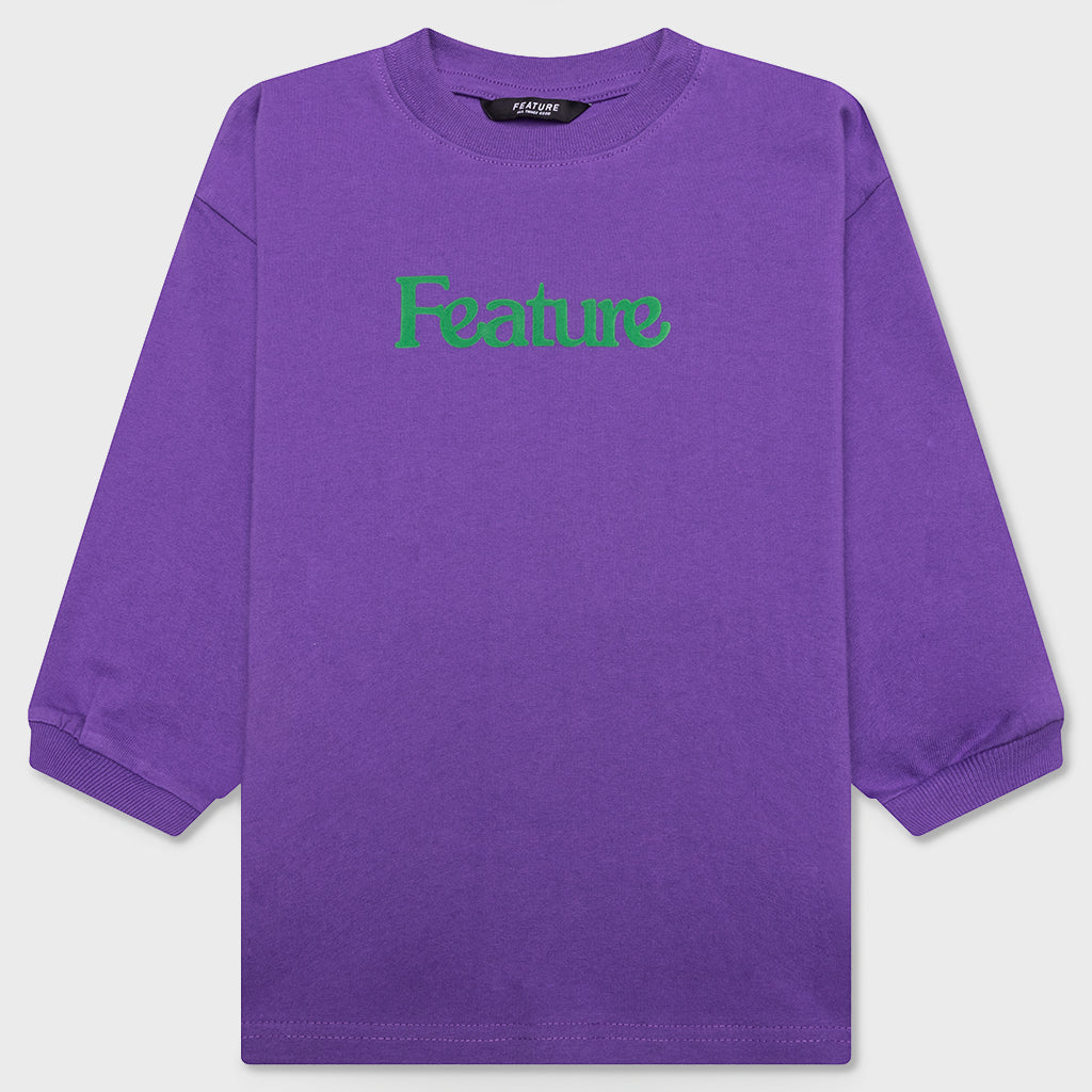 Kids Academy L/S T-Shirt - Ultra Violet