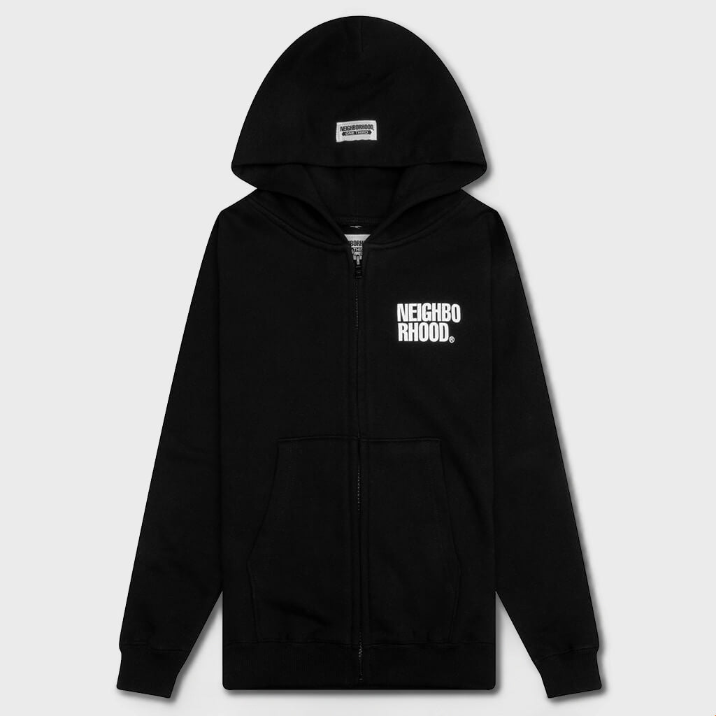 Kids OT . Sweat Zip Hoodie LS - Black