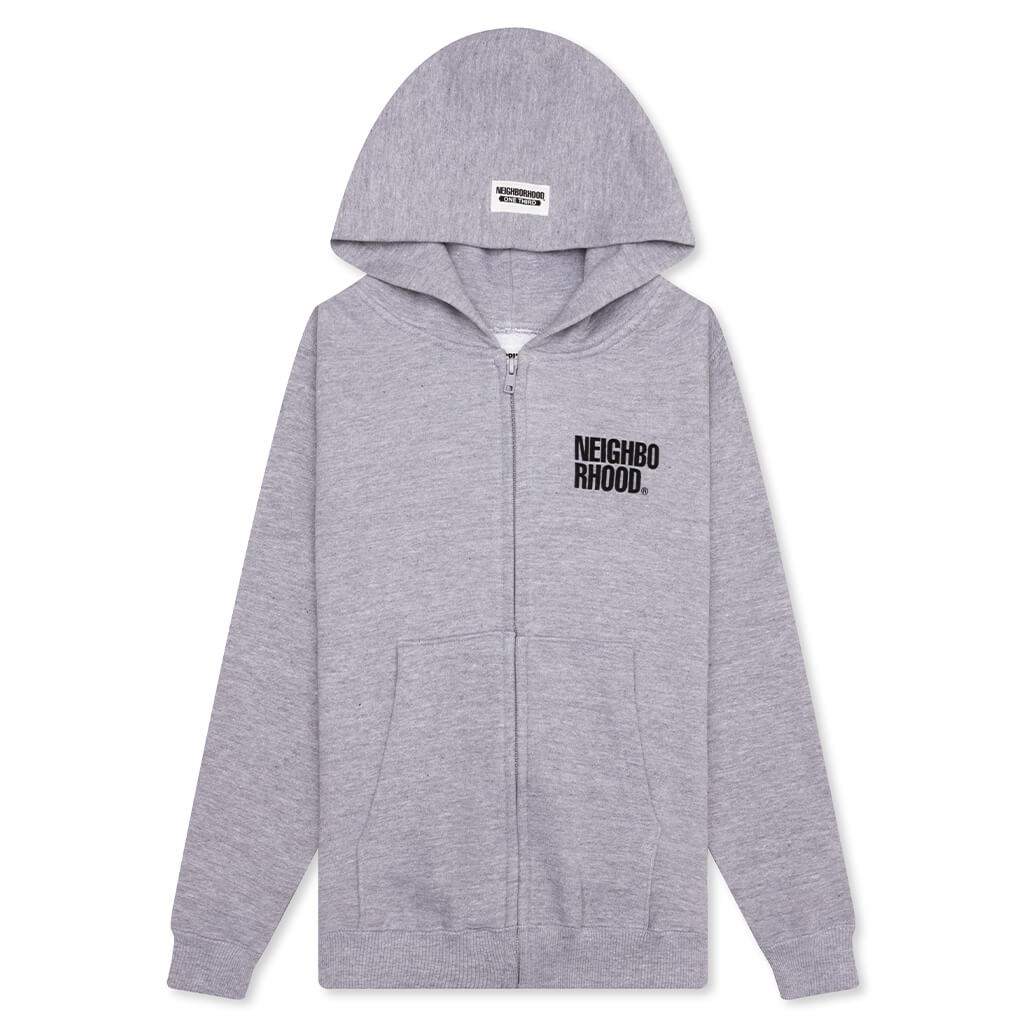 キッズ！NEIGHBORHOOD 110 キッズOT。スウェット ジップ パーカー LS - グレー – Feature