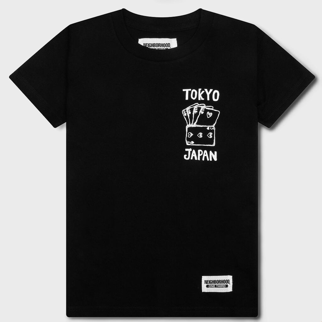 Kids OT . TEE SS-8 - Black