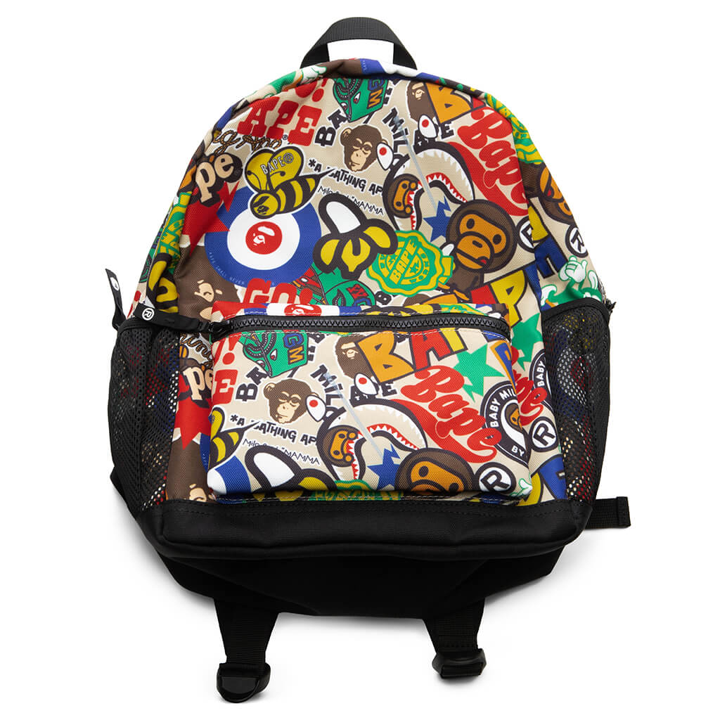 Kids BAPE Milo Assorted Daypack - Multi – Feature