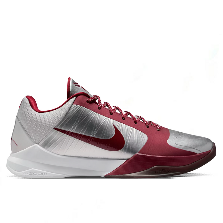 コービー 5プロトロllic Silver and Team Red Kobe 5 Protro 'Lower Merion Aces' - Metallic Silver/Team Red/White