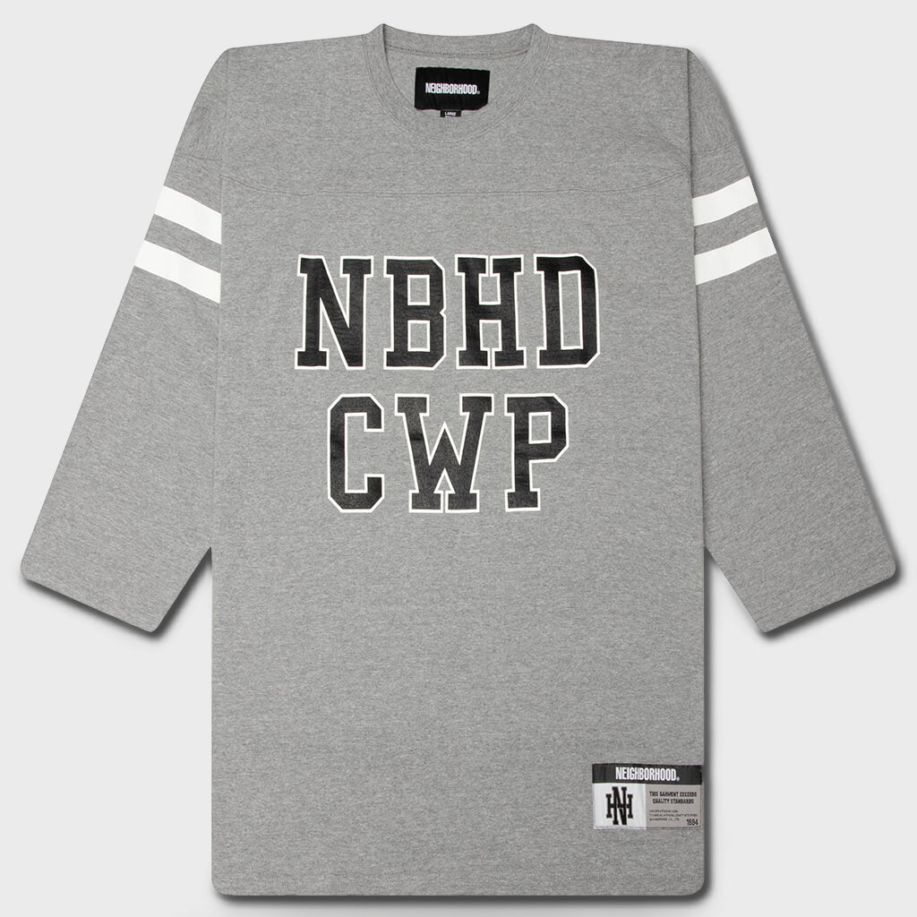 L/S Football Shirt - Grey
