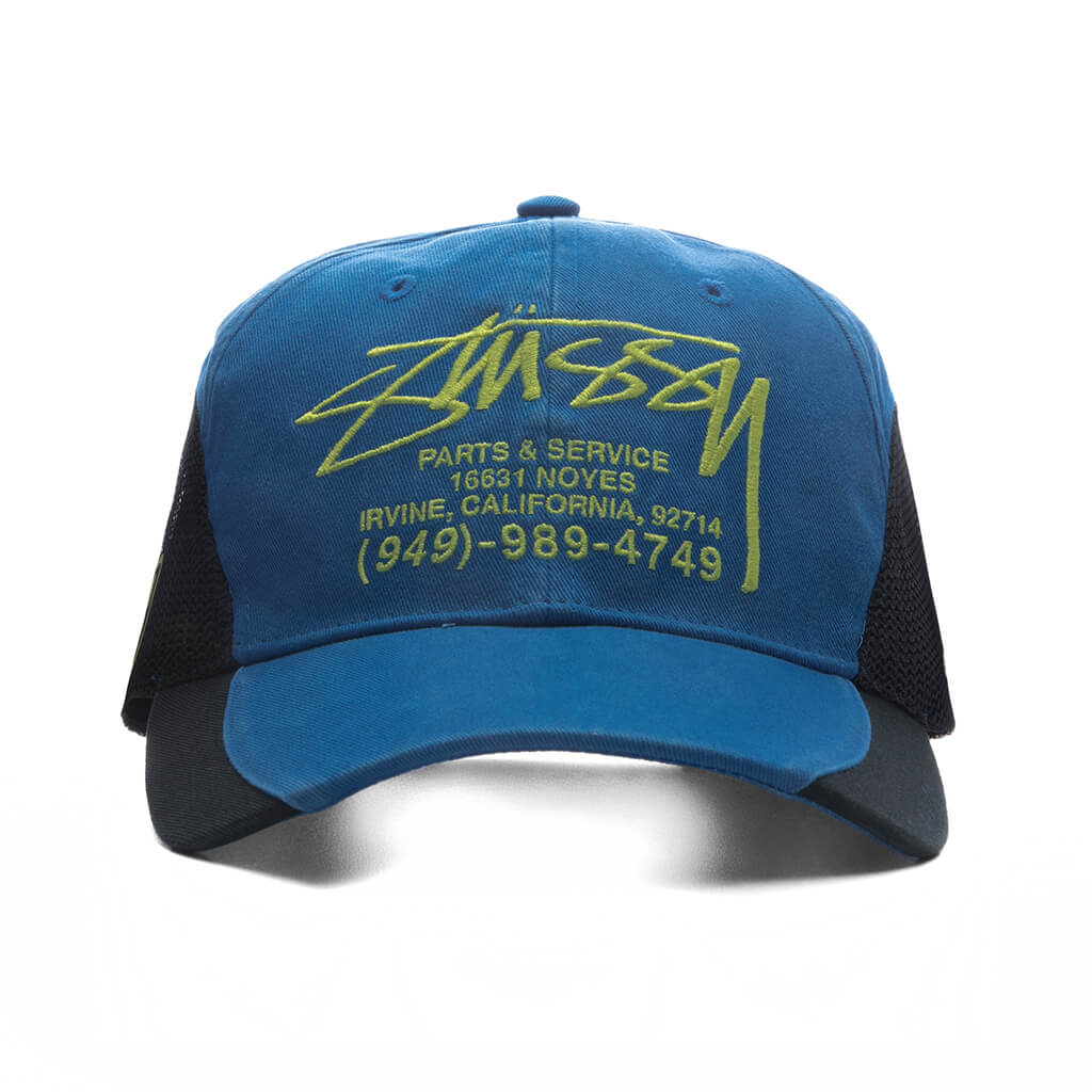 LP Service Mesh Strapback Cap - Blue – Feature