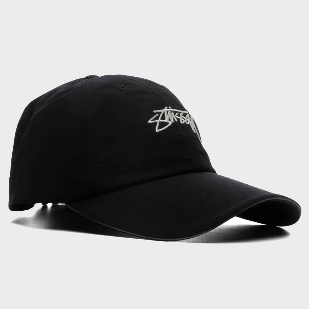 Smooth Stock Nylon Sport Cap - Black – Feature
