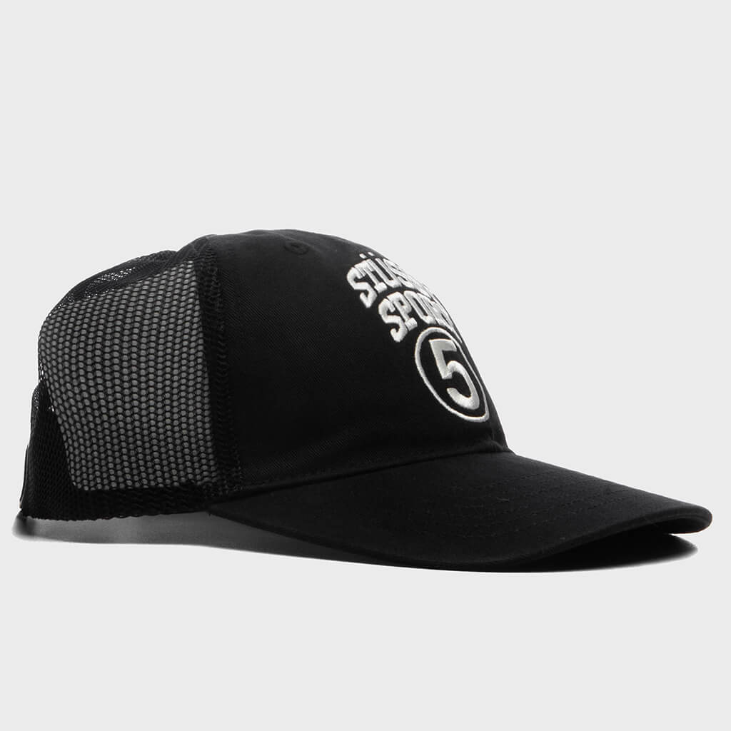 Sport 5 Trucker Cap - Black – Feature