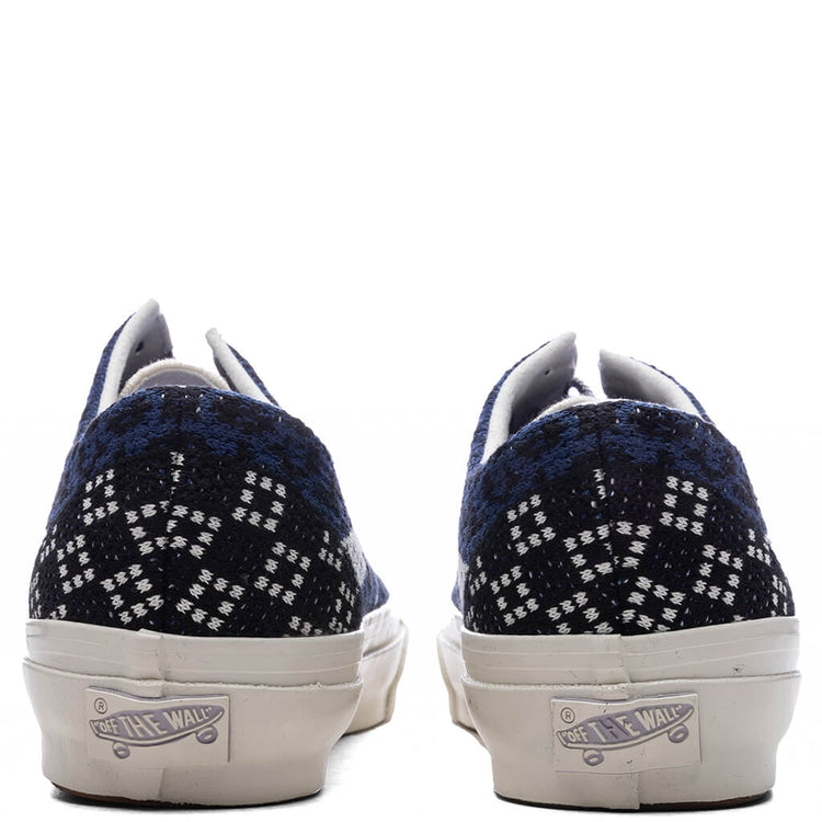 Vans Vault LX Old Skool 36 EK Cheetah Navy Blue Black Knit Men Sz 9.5 Premium Vans Lx Old Skool 36 EK Premium Knit Pack Mens Size 9 Shoes  main image 4