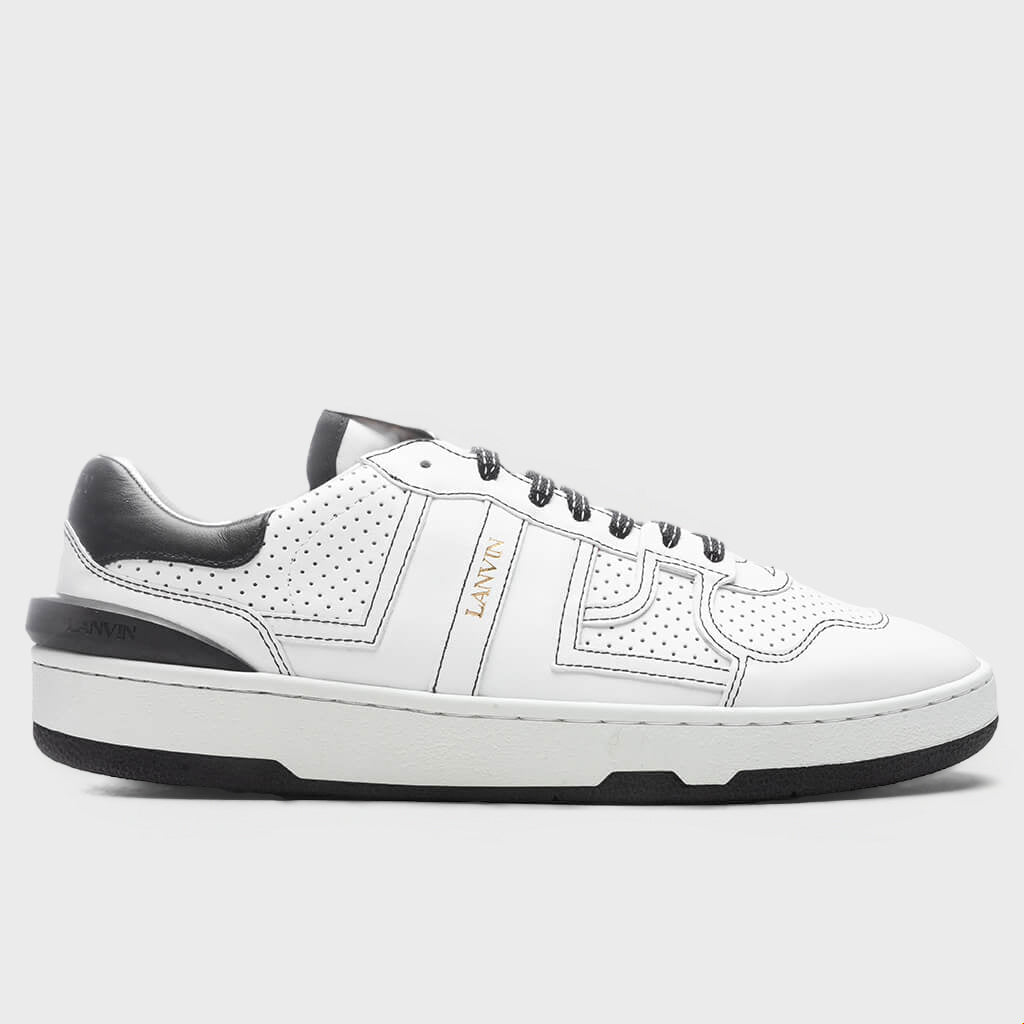 Clay Low Top Sneakers - White/Black