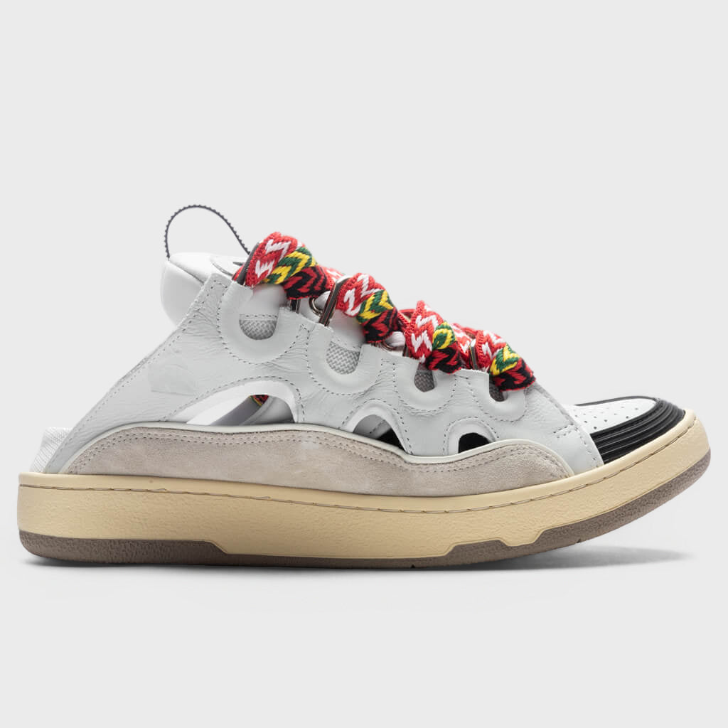 Curb Mules - White