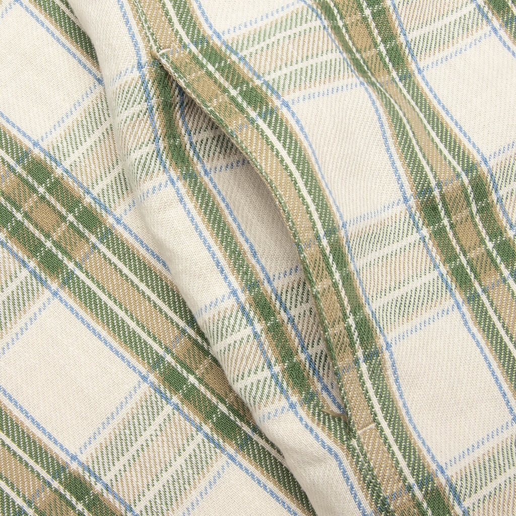 Lau Plaid Shirt - Off White – Feature