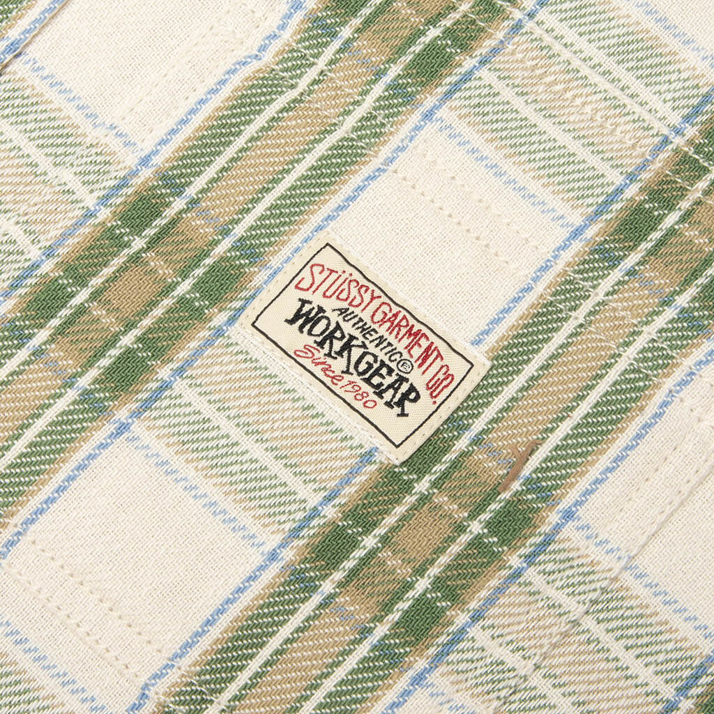 Lau Plaid Shirt - Off White – Feature