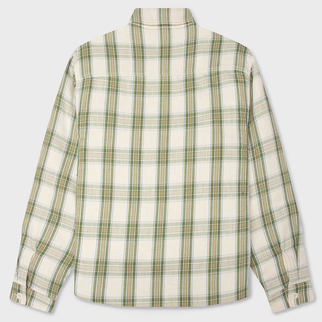 Lau Plaid Shirt - Off White – Feature