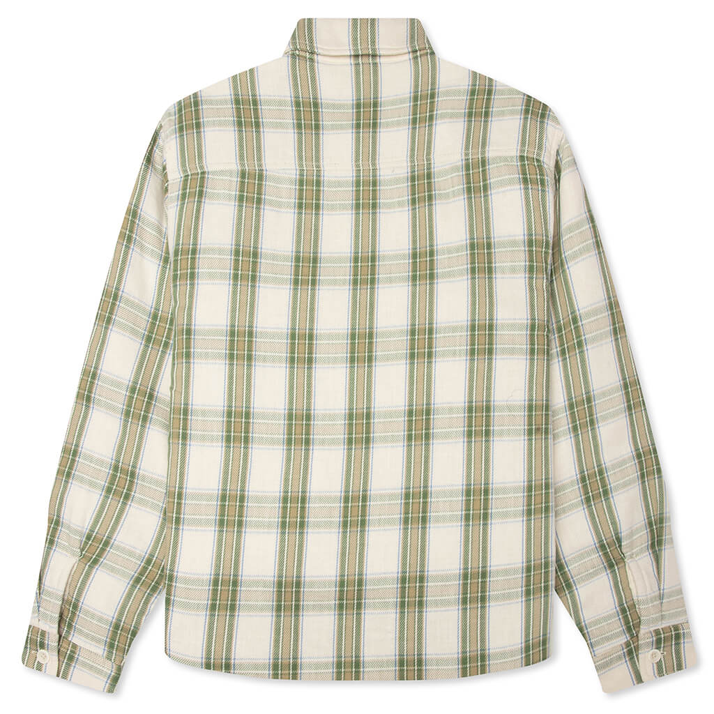 Lau Plaid Shirt - Off White – Feature