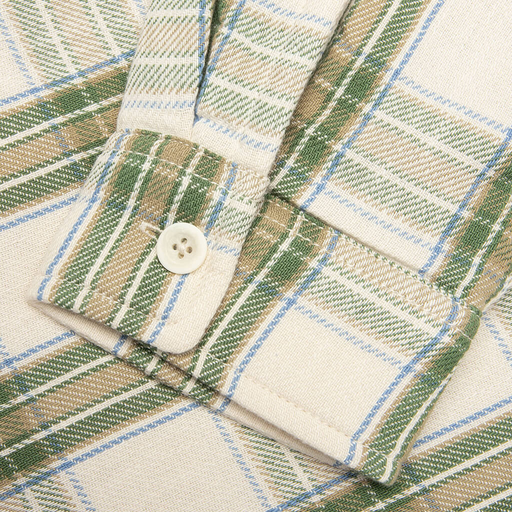 Lau Plaid Shirt - Off White – Feature