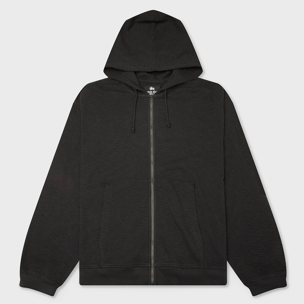 Light Weight Thermal Hoodie - Faded Black