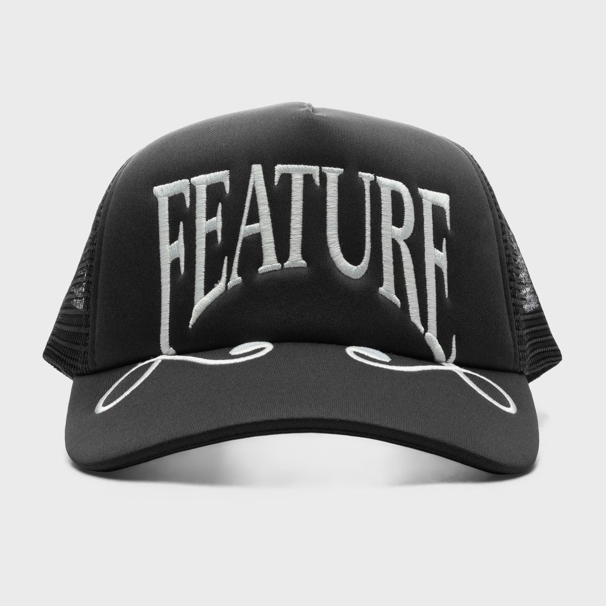 Lucas Trucker - Black/White