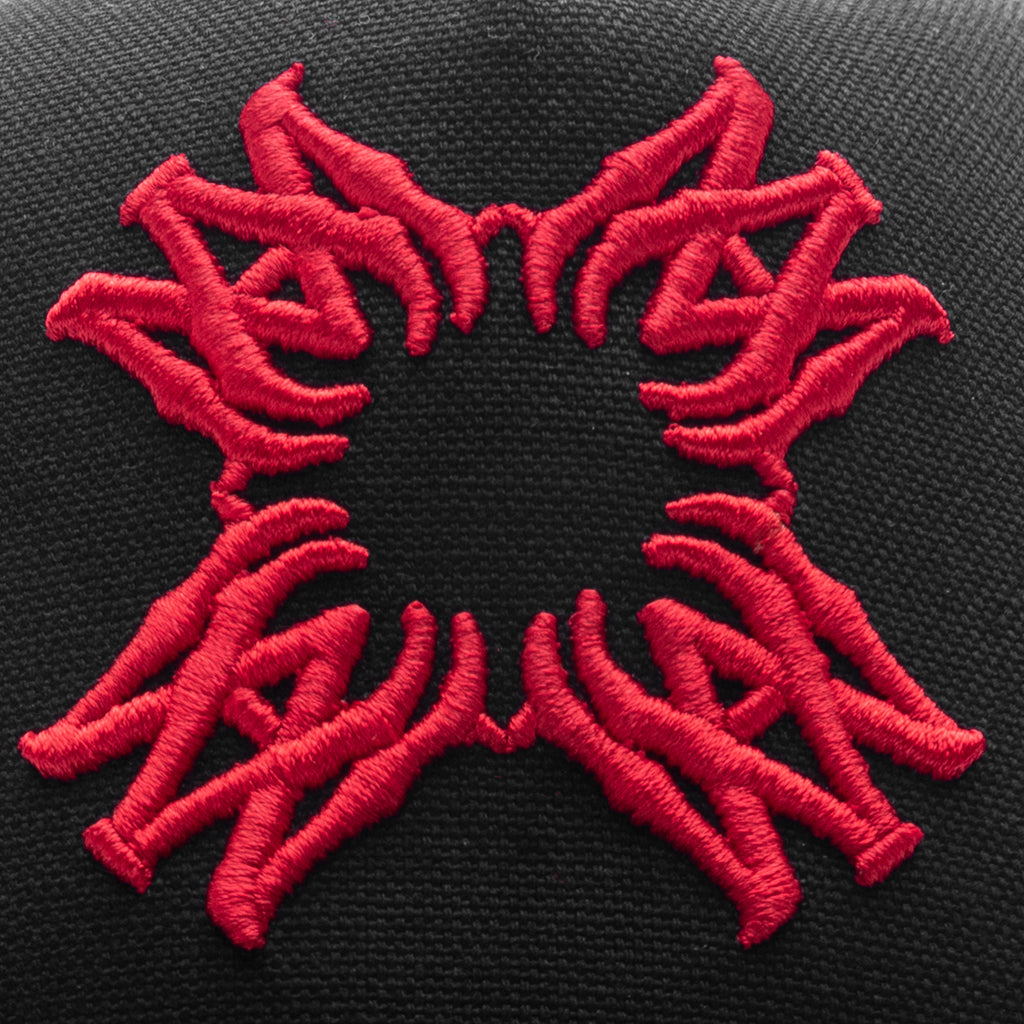 MA-Quad-Canvas-Hat---Black-Red