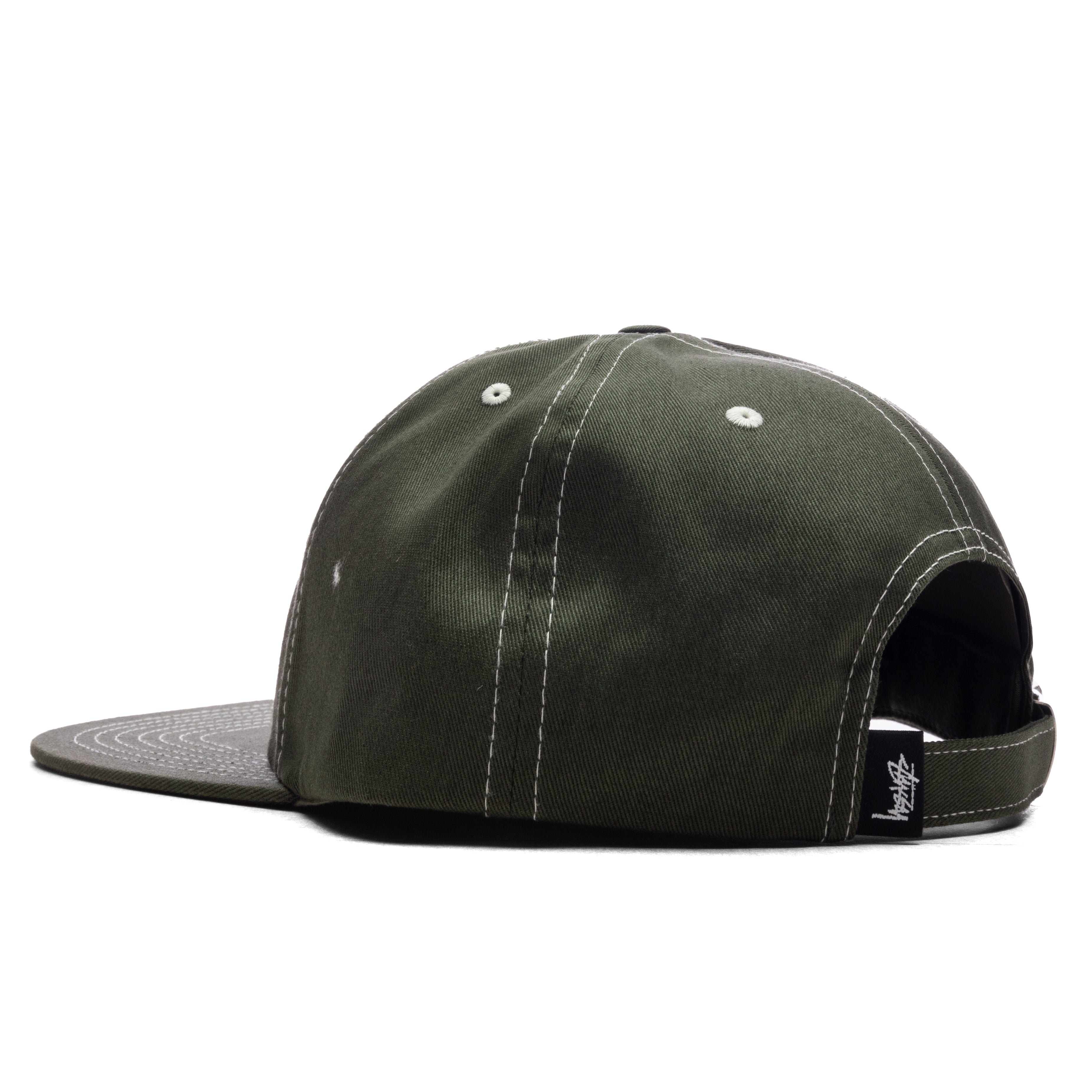 Stussy Crown Strapback Dark Olive キャップ Mid International Crown Strapback Cap - Dark Olive – Feature