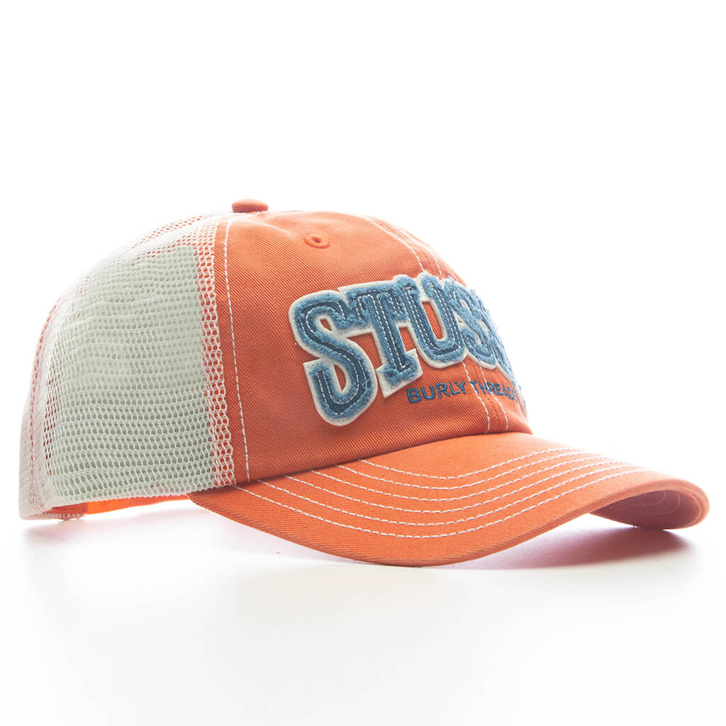 MD Burly Threads Trucker - Orange – Feature