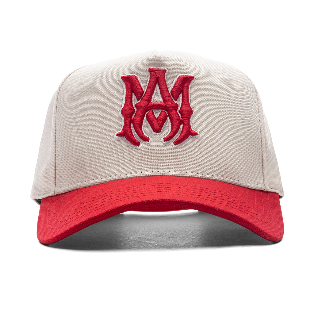 Ma Canvas Hat - Alabaster/Red – Feature