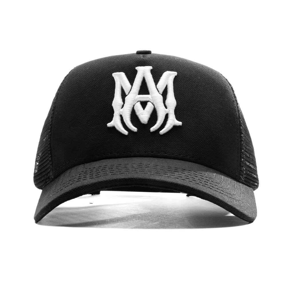 MA Logo Trucker Hat - Black/White – Feature