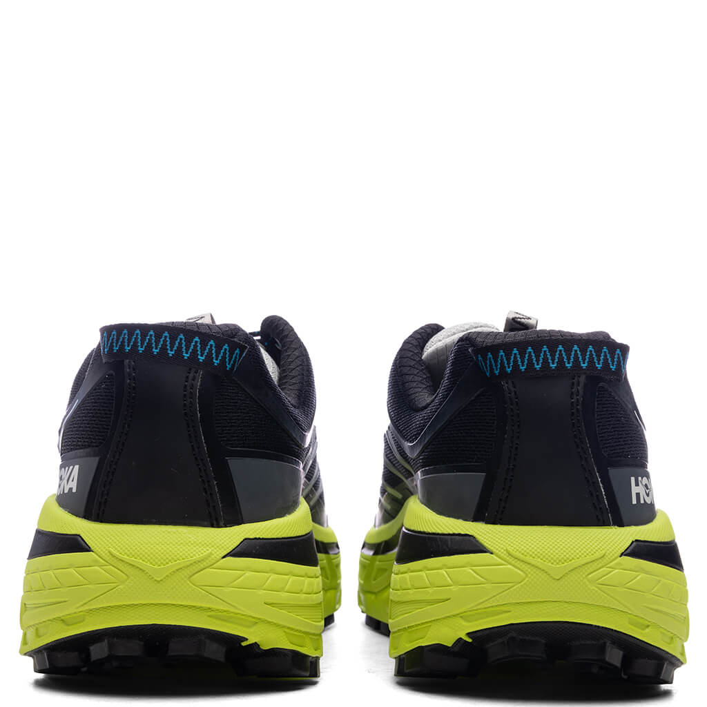 Mafate Three2 - Black/Hoka Citrus – Feature