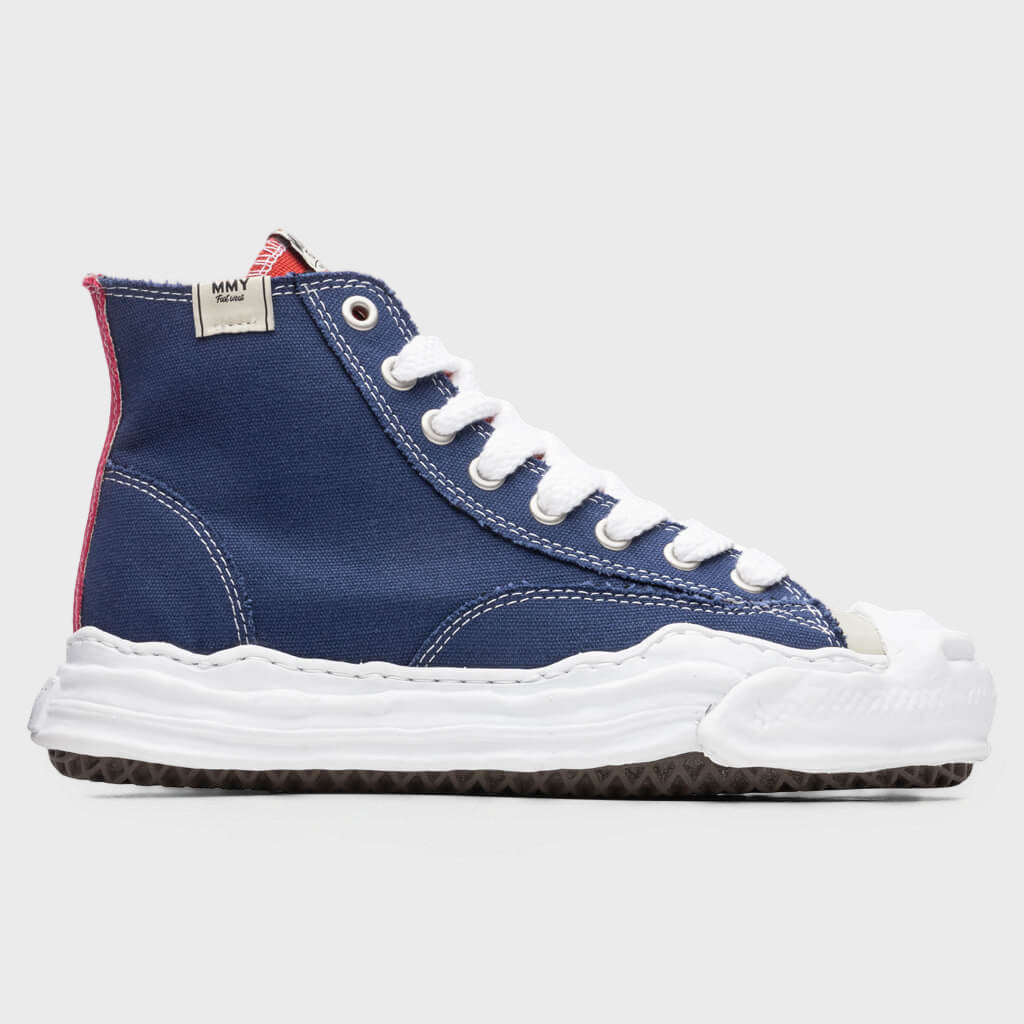Original Sole Toe Cap Hi Sneaker - Navy/Beige