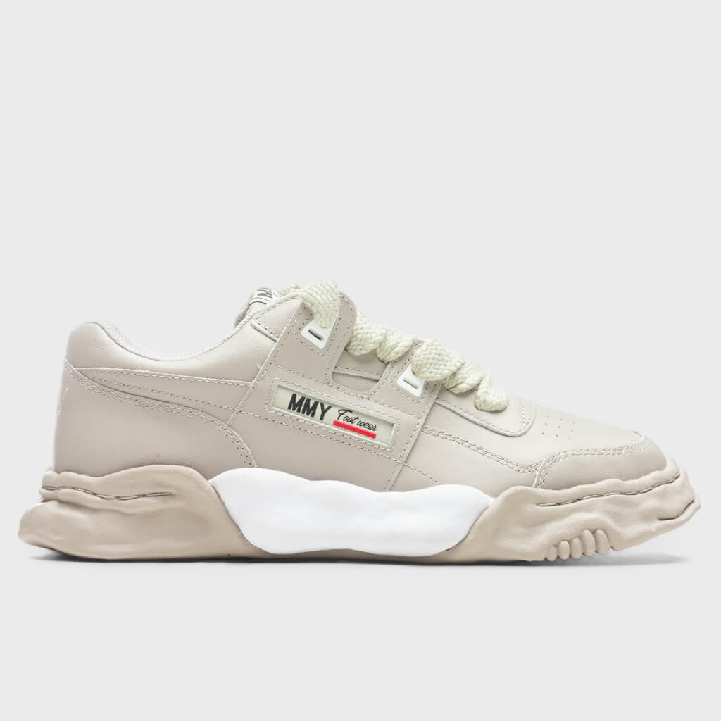 Parker Low OG Sole Leather Sneaker - Grey