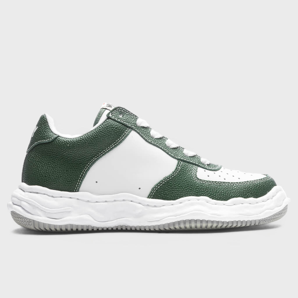 Wayne Low OG Sole Basket Leather - Green/White