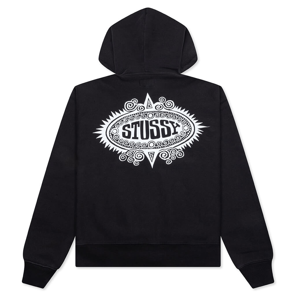 Mantra Zip Hoodie - Black – Feature