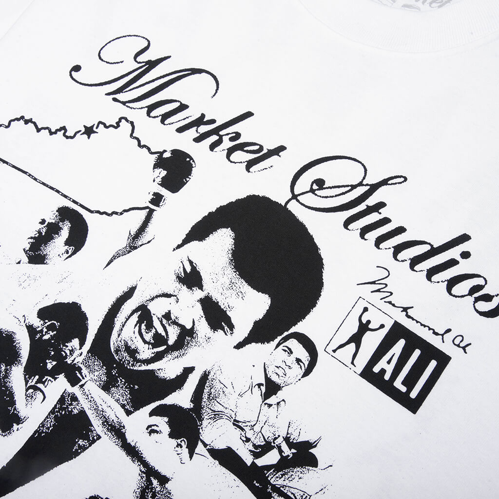Market Studios x Muhammad Ali The Greatest T-Shirt - White – Feature