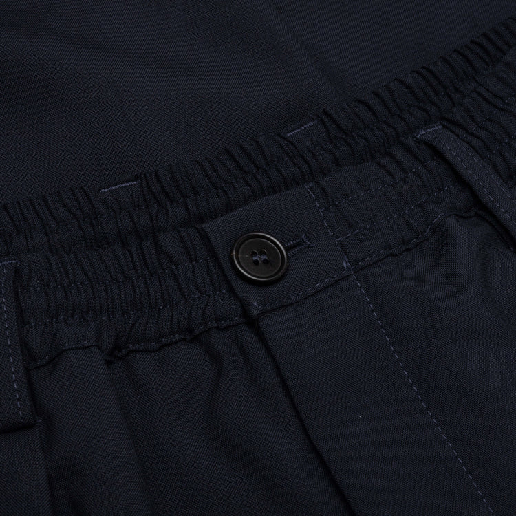 ALBA LEATHER PANT - MIDNIGHT BLUE