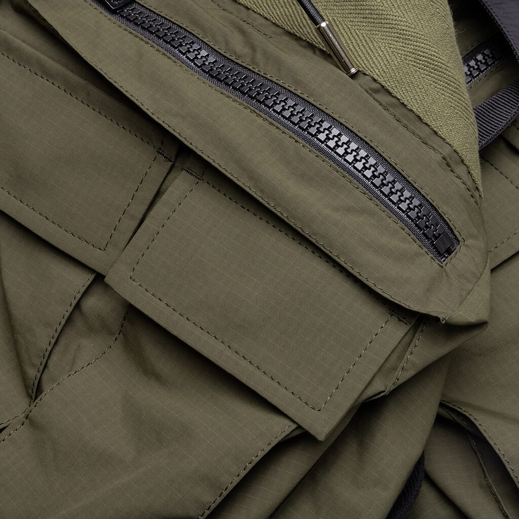 【sacai】Matte Taffeta Blouson Matte Taffeta Reversible Blouson - Black – Feature