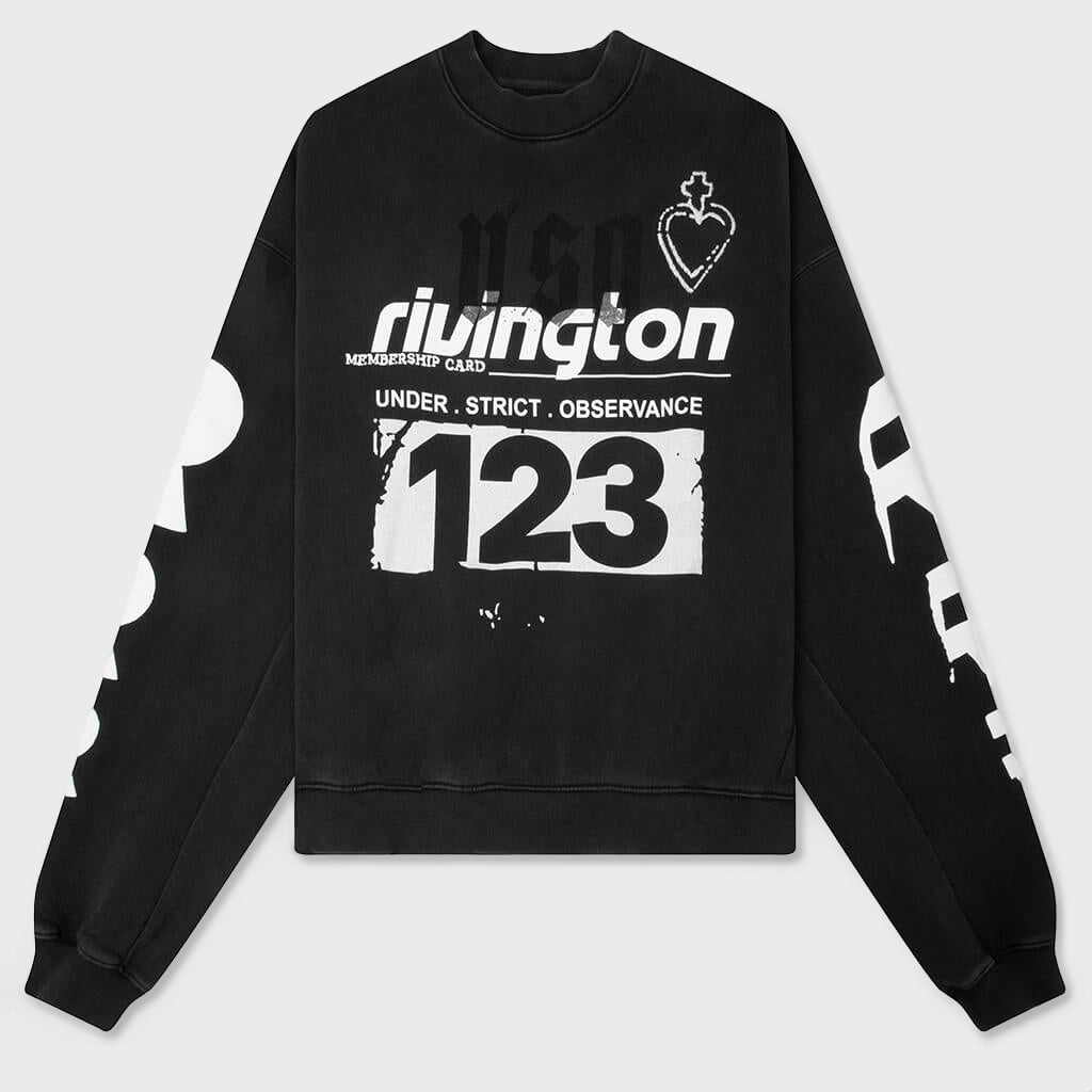 Membership USO Crewneck - Black