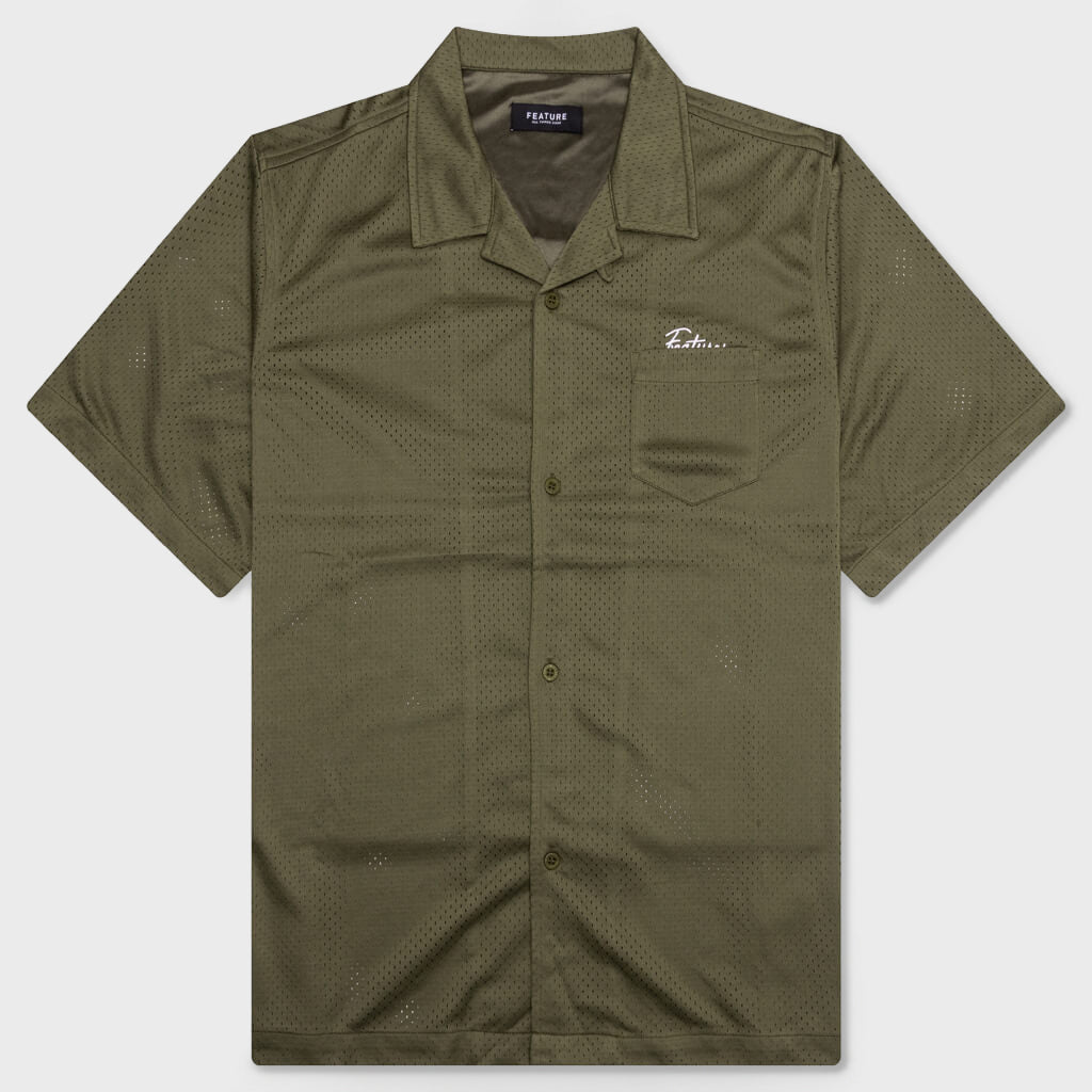 Jackson Mesh Shirt - Olive