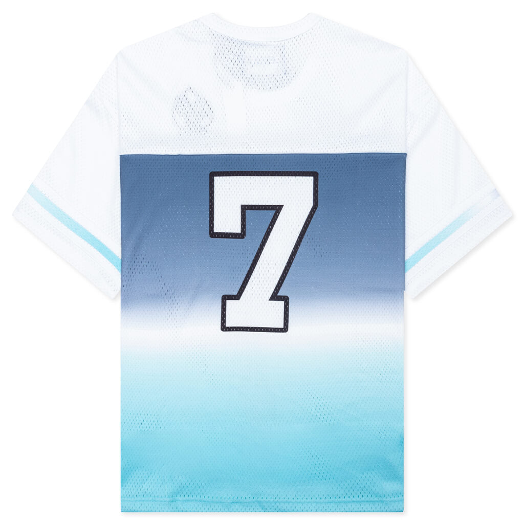 AWAKE NY 国内送 メッシュフットボールジャージ メッシュフットボールジャージー - ホワイトマルチ – Feature