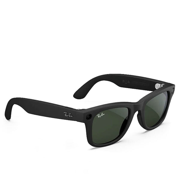 Meta Wayfarer (Large) Matte Black/Transitions Graphite Green