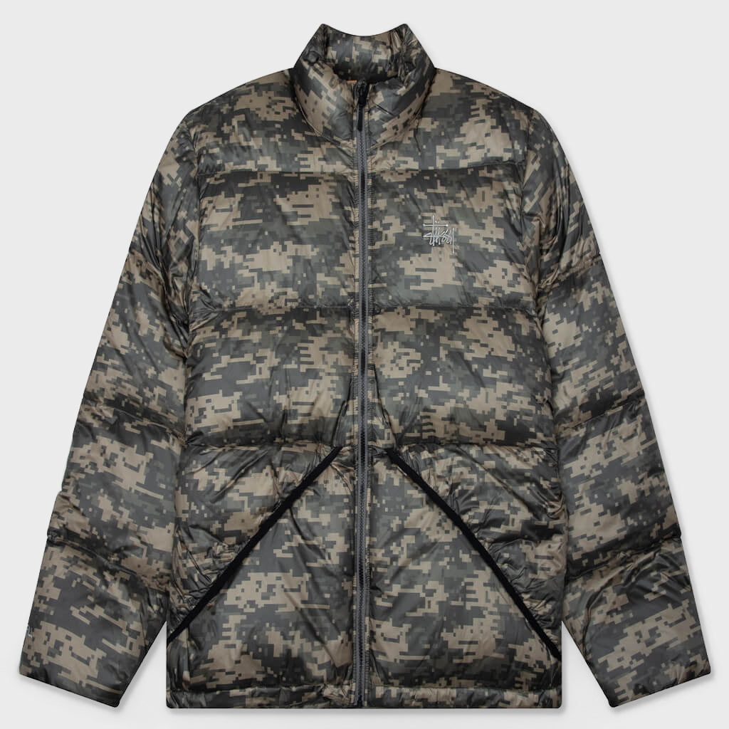 Micro Ripstop Down Mock - Digi Camo