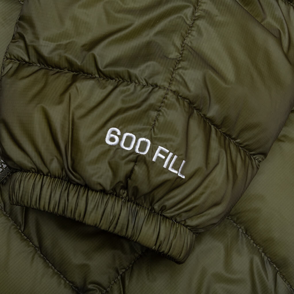Midweight Puffer - Olive – Feature