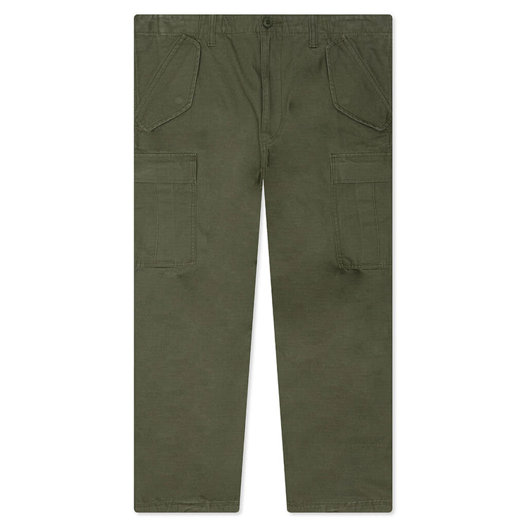 Military Cargo Pant Ripstop Olive Green – Feature