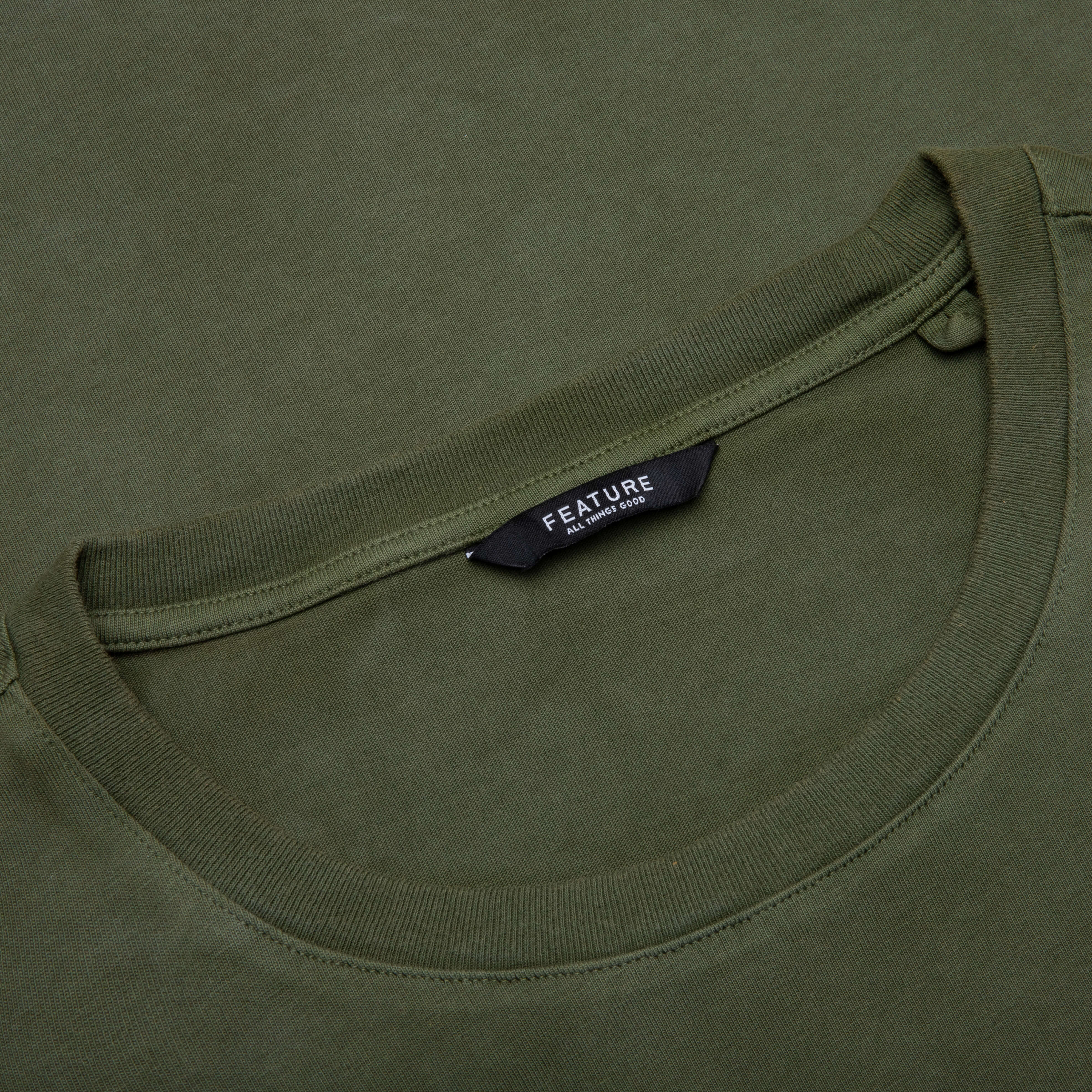 Millet Vintage Tee - Olive – Feature